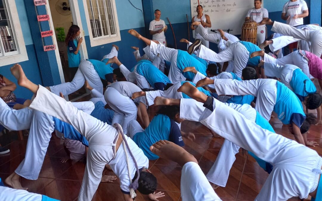 Saggio di Capoeira a Moreninha