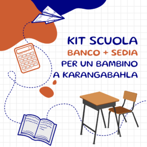 Kit Scuola : Sedia + Banco